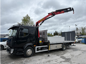 Kravas auto ar manipulatoru VOLVO FL