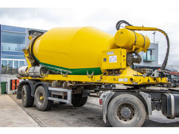Betona maisītājs puspiekabe De Buf MIXER/MALAXEUR/MISCHER - 10M3 (gestuurd/gelenkt/dir./steering): foto 1