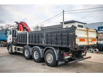 Kravas automašīna pašizgāzējs, Kravas auto ar manipulatoru MAN TGS 35.440 BB - HMF 2020K3: foto 4