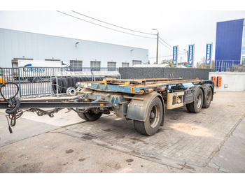 Multilift/ Būvgružu konteinera piekabe VAN HOOL