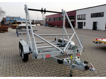 Jaunā Piekabe kabeļu vedējs Besttrailers Przyczepa kablowa DMC 2700 kg K14" dwie osie: foto 2