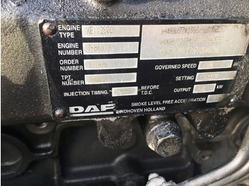 Dzinējs - Kravas automašīna DAF xe280c DAF xf95 truck: foto 3 Dzinējs - Kravas automašīna DAF xe280c DAF xf95 truck: foto 3