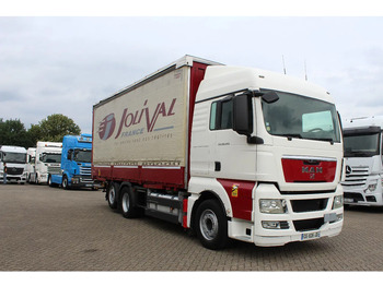 Kravas automašīna ar tentu MAN TGX 26.440 * EURO5 * 6X2 * LIFT AXLE *: foto 5