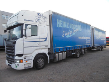 Kravas automašīna ar tentu SCANIA R 410