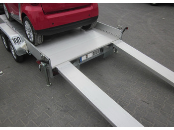 Bortu piekabe/ Platforma Anssems Transporter AMT 1500 340x170x18cm Aluboden Alurampen 1500kg: foto 5