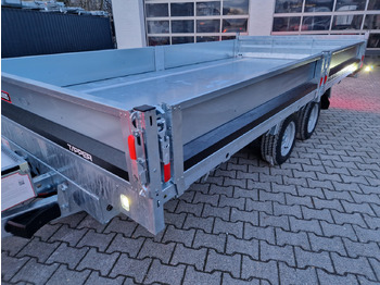 Piekabe pašizgāzējs Brian James Trailer CarGO Tipper 400x200x30cm elektro Pendelklappe blackline LED 3500kg Tandem: foto 5