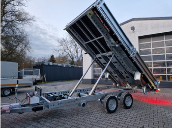 Piekabe pašizgāzējs Brian James Trailer CarGO Tipper 400x200x30cm elektro Pendelklappe blackline LED 3500kg Tandem: foto 3