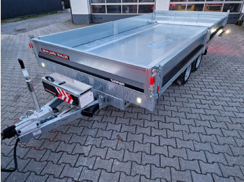 Piekabe pašizgāzējs Brian James Trailer CarGO Tipper 400x200x30cm elektro Pendelklappe blackline LED 3500kg Tandem: foto 4