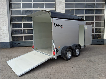 Piekabe slēgtā virsbūve Cargo Roadster 500 312x167x199cm Alu Poly black Seitentür 100km/H Pullman 2000kg Sommer Aktion 2025: foto 5