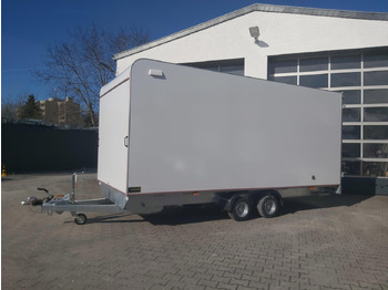 Piekabe slēgtā virsbūve Hochlader Koffer TFSP 500T.00 500x220x210cm aero Zurrsystem 10 Zoll (XXL) 100km/H 2700kg: foto 2