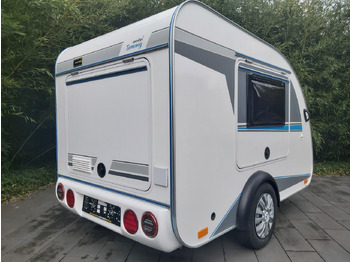 Dzīvojamais treileris Mini Camper Mini Tommy TMC25 252x140x121cm aero V1 Küche 12V/230V 100km/H 750kg gebremst Modell 24: foto 5