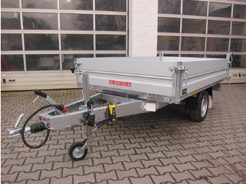 Piekabe pašizgāzējs Pongratz Kipper RK 2600/15 G-AL Elektrisch + Notpumpe 260x151x36cm Stahlboden Pendel 13" 1800kg: foto 2