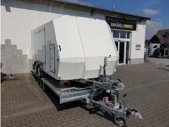 Piekabe slēgtā virsbūve Race Sport Transporter 500x200x175cm Alufelgen silver 4x12" 3000kg Abverkauf: foto 2