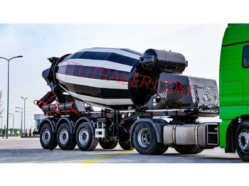 Betona maisītājs puspiekabe STU