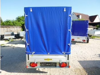 Jaunā Auto piekabe Humbaur HA 752513 mit KV, Hochplane 160 cm, 2510 x 1310 x 350 mm, 100 km/h: foto 2