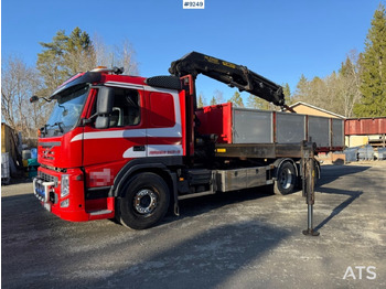 Kravas auto ar manipulatoru VOLVO FM 420