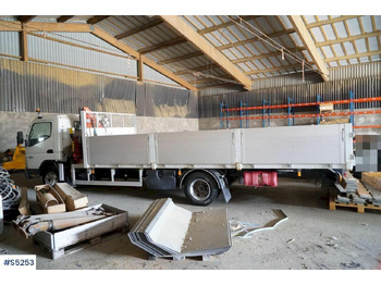 Kravas auto ar manipulatoru Crane truck with flat Mitsubishi Canter 7C15: foto 2