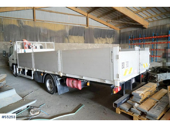 Interior photo 1: Kravas auto ar manipulatoru Crane truck with flat Mitsubishi Canter 7C15