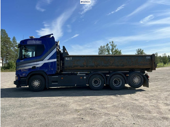 Pacēlājs ar āķi Hook truck, Scania R580, Joab L27 Hook: foto 3