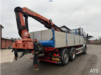 Bortu kravas automašīna/ Platforma, Kravas auto ar manipulatoru Tipper and crane truck Scania G400 with Palfinger PK 18002-EH rear-mounted crane: foto 4 Bortu kravas automašīna/ Platforma, Kravas auto ar manipulatoru Tipper and crane truck Scania G400 with Palfinger PK 18002-EH rear-mounted crane: foto 4