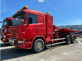 Tow truck with suspension device SCANIA R144 6X4 līzingu Tow truck with suspension device SCANIA R144 6X4: foto 1