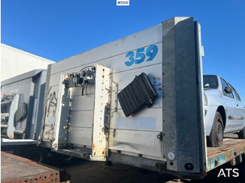 Bortu puspiekabe/ Platforma SCHMITZ SCS