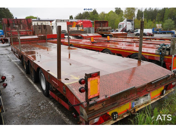 Piekabe zema profila platforma BROSHUIS
