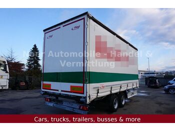 Piekabe ar tentu Fliegl TPS 118 Durchlader-Tandem *Tautliner / Knorr: foto 1