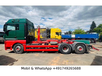 Pacēlājs ar āķi, Kravas auto ar manipulatoru MAN TGX 26.440 XLX BL 6x2 *Retarder/MEILLER-RK-20.65: foto 5