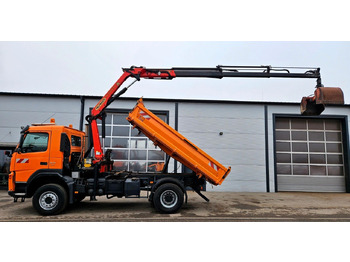 Kravas automašīna pašizgāzējs, Kravas auto ar manipulatoru Volvo FM 370 4x4 Palfinger PK12002 Funk Kran EEV: foto 2 Kravas automašīna pašizgāzējs, Kravas auto ar manipulatoru Volvo FM 370 4x4 Palfinger PK12002 Funk Kran EEV: foto 2
