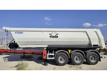 Jaunā Puspiekabe pašizgāzējs pārvadāšana birstošo kravu SERIN Tiger HARDOX  28 m³ Tipper Semi-Trailer: foto 5 Jaunā Puspiekabe pašizgāzējs pārvadāšana birstošo kravu SERIN Tiger HARDOX  28 m³ Tipper Semi-Trailer: foto 5