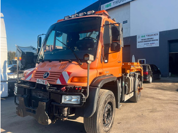Kravas automašīna Unimog U500 4x4, Boeschungsmaehwerk Mulag: foto 2