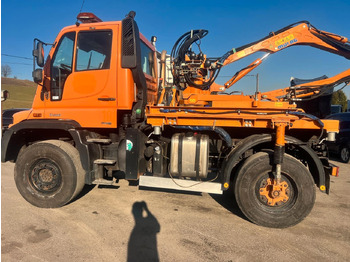 Kravas automašīna Unimog U500 4x4, Boeschungsmaehwerk Mulag: foto 5