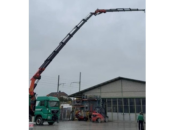 Kravas auto ar manipulatoru, Kravas automašīna ar tentu MAN TGS 35.480 10x6,E5,Palfinger PK92002+JIB+winch: foto 4