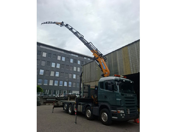 Kravas auto ar manipulatoru SCANIA R 500