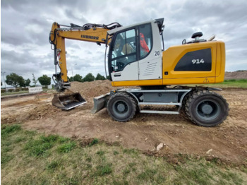 Riteņu ekskavators LIEBHERR A 914