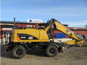 Riteņu ekskavators CATERPILLAR M316D