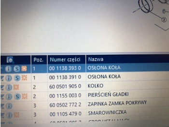 Sānpārvads - Lauksaimniecības tehnika Claas Arion Obudowa Zwolnicy Tylnej: foto 2