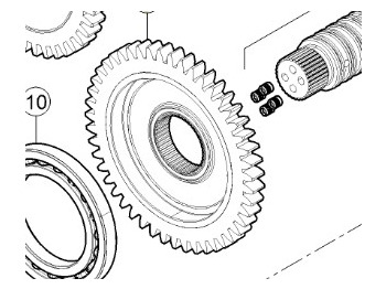 Pārnesumkārba un rezerves daļas CLAAS