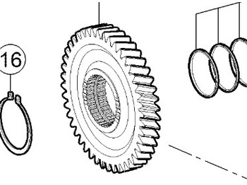 Pārnesumkārba un rezerves daļas CLAAS
