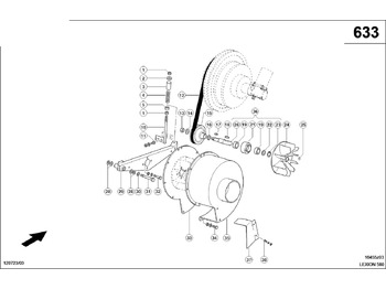 Apsilde/ Ventilācija CLAAS