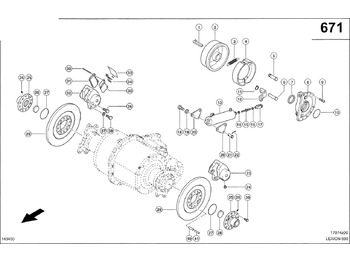 Bremžu daļas CLAAS