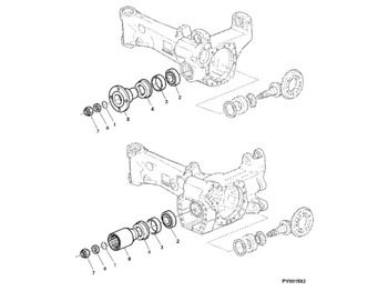 Sajūgs un rezerves daļas JOHN DEERE