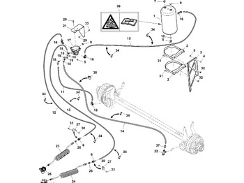 Bremžu daļas JOHN DEERE
