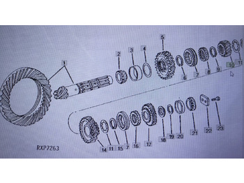 Transmisija JOHN DEERE