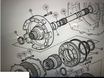 Pārnesumkārba JOHN DEERE