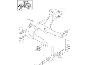Rāmis/ Šasija NEW HOLLAND
