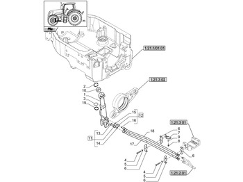 Hidrauliskais cilindrs NEW HOLLAND