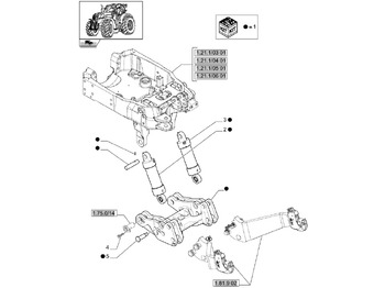 Hidrauliskais cilindrs NEW HOLLAND