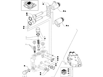 Hidrauliskais vārsts NEW HOLLAND
